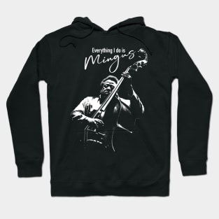 Charles Mingus way silhouette Hoodie